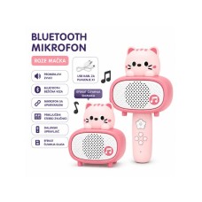 3G Bluetooth mikrofon Cat rozi 3G Bluetooth mikrofon Cat rozi