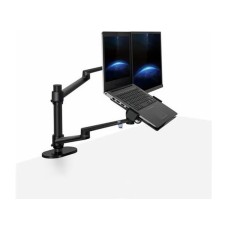 3G Nosac dvostruki stoni za LCD i notebook crni 3G Nosac dvostruki stoni za LCD i notebook crni