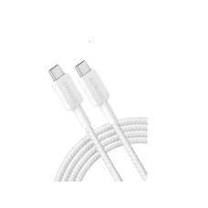 ANKER 322 USB tip-C na USB tip-C kabl M/M 1.8m, 60W, pleteni, beli