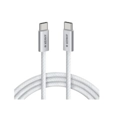 ANKER Zolo USB tip-C kabl M/M 1m, za Apple, super brzo punjenje 240W/480Mbps, pleteni, beli ANKER Zolo USB tip-C kabl M/M 1m, za Apple, super brzo punjenje 240W/480Mbps, pleteni, beli
