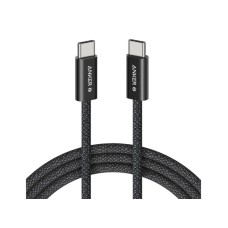 ANKER Zolo USB tip-C kabl M/M 1m, za Apple, super brzo punjenje 240W/480Mbps, pleteni, crni ANKER Zolo USB tip-C kabl M/M 1m, za Apple, super brzo punjenje 240W/480Mbps, pleteni, crni