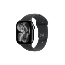 APPLE Watch S11 Cellular 42mm Jet Black Aluminium Case with Black Sport Band - M/L (mf854rk/a)