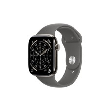 APPLE Watch S11 Cellular 42mm Natural Titanium Case with Stone Grey Sport Band - M/L (mf8n4rk/a)