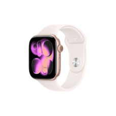 APPLE Watch S11 Cellular 42mm Rose Gold Aluminium Case with Light Blush Sport Band - M/L (mf8f4rk/a)