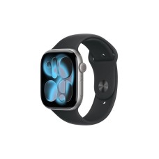 APPLE Watch S11 Cellular 42mm Space Grey Aluminium Case with Black Sport Band - S/M (mf8a4rk/a)