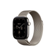 APPLE Watch Series 12 GPS + Cellular 46mm Natural Titanium Case with Natural Milanese Loop - S/M (MJGP4WF/A)