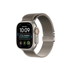 APPLE Watch Ultra 4 GPS + Cellular 49mm Natural Titanium Case with Natural Titanium Milanese Loop – S (MJA84SE/A)