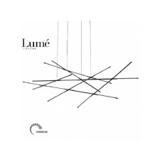 ARIA 9 LUSTER LED DIM 92W 3000K CRNA