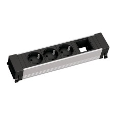 BACHMANN CONFEREN/TOP FRAME napojni modul 3x šuko+1x prazno mesto