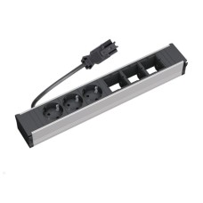 BACHMANN CONI napojni modul 3x šuko+ 3x prazno mesto, kabl 0,2m GST18