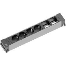 BACHMANN POWER FRAME napojni modul 4x šuko+2x prazno mesto