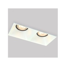 BBLINK ROZETNA 715 2*GU10 BELA