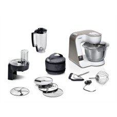 BOSCH Kuhinjski robot sa integrisanom vagom MUM 5 1000 W Bela, Boja šampanjca BOSCH Kuhinjski robot sa integrisanom vagom MUM 5 1000 W Bela, Boja šampanjca