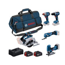 BOSCH plavi alat Akumulatorski set Bosch GSR 18V-65 + GDX 18V-285 + GKS 18V-57-2 + GOP 18V-34 + GST 18V-125 S + 2 x 5,0Ah + torba (0615A500BV) BOSCH plavi alat Akumulatorski set Bosch GSR 18V-65 + GDX 18V-285 + GKS 18V-57-2 + GOP 18V-34 + GST 18V-125 S + 2 x 5,0Ah + torba (0615A500BV)