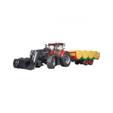 BRUDER Traktor utovarivač sa prikolicom za bale BRUDER Traktor utovarivač sa prikolicom za bale