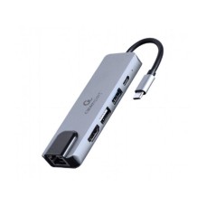 CablExpert A-CM-COMBO5-04 USB-C - HDMI/2xUSB/PD/LAN (30609) CablExpert A-CM-COMBO5-04 USB-C - HDMI/2xUSB/PD/LAN (30609)