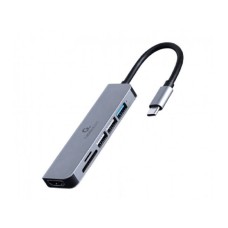 CablExpert Adapter A-CM-COMBO6-02 USB C - HDMI/3xUSB/CR (30611) CablExpert Adapter A-CM-COMBO6-02 USB C - HDMI/3xUSB/CR (30611)