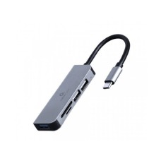 CablExpert Adapter UHB-CM-CRU3P1U2P2-01 USB-C - 3xUSB/CR