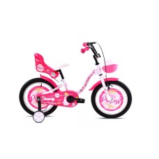 CAPRIOLO BMX 16''HT FANTASY white-pink 924126-16 CAPRIOLO BMX 16''HT FANTASY white-pink 924126-16