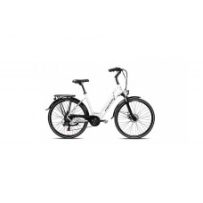 CAPRIOLO E-CITY LADY 28'' E-BIKE belo-crni