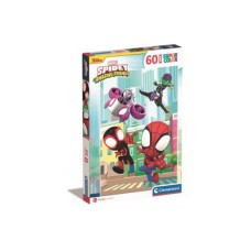 CLEMENTONI Puzzle 60 maxi Spiderman i drugari (CL26476)