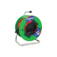 COMMEL Kablovska motalica na PVC bubnju 280 mm monofazna H05VV-F 3G1,5/40 C0993 COMMEL Kablovska motalica na PVC bubnju 280 mm monofazna H05VV-F 3G1,5/40 C0993