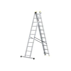 CRAFTER Aluminijumske trodelne merdevine 3x11 gazišta 150 kg CRAFTER Aluminijumske trodelne merdevine 3x11 gazišta 150 kg
