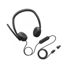 DELL WH3024 Wired Headset slušalice sa mikrofonom crne DELL WH3024 Wired Headset slušalice sa mikrofonom crne