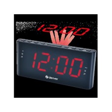 DENVER CPR-710 Radio sat, 1.8'', Alarm, FM, PLL, Crni DENVER CPR-710 Radio sat, 1.8'', Alarm, FM, PLL, Crni