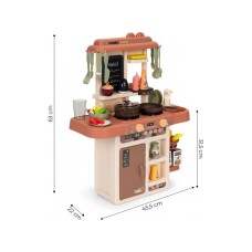 ECO TOYS Dečija kuhinja 42 elementa Bež ECO TOYS Dečija kuhinja 42 elementa Bež