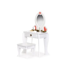 ECO TOYS Veliki sto za šminkanje sa ogledalom za decu ECO TOYS Veliki sto za šminkanje sa ogledalom za decu