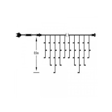 ED Novogodišnje LED lampice 2x0,5m, 76L 52-191000 ED Novogodišnje LED lampice 2x0,5m, 76L 52-191000