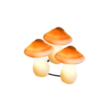 ELEMENTA Solarna baštenska lampa ''pečurka'' - 3 kom. ELEMENTA Solarna baštenska lampa ''pečurka'' - 3 kom.