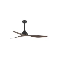 EUROLAMP Plafonski ventilator sa daljinskim upravljačem, 132 cm, 30W, tamna boja drveta EUROLAMP Plafonski ventilator sa daljinskim upravljačem, 132 cm, 30W, tamna boja drveta