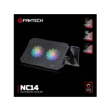 FANTECH Laptop Cooler NC14 RGB crni FANTECH Laptop Cooler NC14 RGB crni