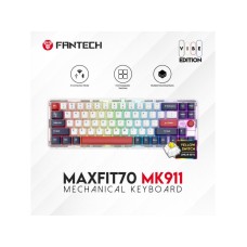 FANTECH Mehanicka Gaming MK911 RGB Vibe Maxfit 70 London Tour Wireless (Yellow switch) FANTECH Mehanicka Gaming MK911 RGB Vibe Maxfit 70 London Tour Wireless (Yellow switch)
