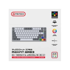 FANTECH Tastatura Mehanička Gaming MK915 RGB Maxfit AIR83 Wireless grey (red switch)