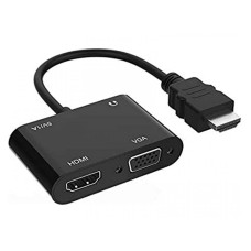 FAST ASIA Adapter-konvertor HDMI na HDMI+VGA+MICRO+AUDIO FAST ASIA Adapter-konvertor HDMI na HDMI+VGA+MICRO+AUDIO