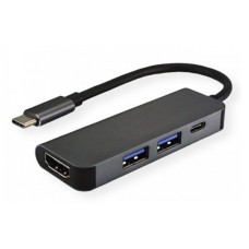 FAST ASIA Adapter-konvertor TIP C na HDMI+ 2xUSB 3.0+ TIP C FAST ASIA Adapter-konvertor TIP C na HDMI+ 2xUSB 3.0+ TIP C