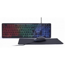 GEMBIRD KBS-UML-01  3-in-1 backlight set tastatura, mis i podloga
