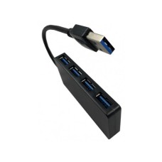 GEMBIRD UHB-U3P4-03 ** Gembird HUB 4 USB3.0 4-port, storage speed 5Gbps, black (alt. UHB-U3P4-05 579)