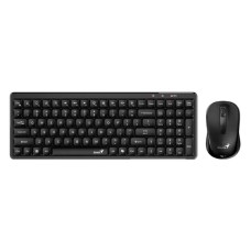 GENIUS LuxeMate Q8100 Wireless USB US crna tastatura + miš GENIUS LuxeMate Q8100 Wireless USB US crna tastatura + miš