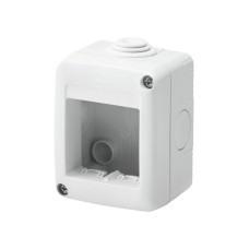 GEWISS GW27002 zaštićeno kućište za sistemske uređaje - 2 GANG - RAL 7035 GREI - IP40
