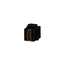 GEWISS GW38056 hdmi spojnica - keistone jack - ženski / ženski - crn GEWISS GW38056 hdmi spojnica - keistone jack - ženski / ženski - crn