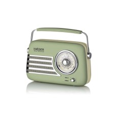 HAEGER RB-GRE.001A Retro FM radio sa Bluetooth zvučnikom zeleni