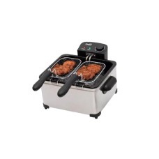 HOME Friteza sa 2 korpe, 5 l, 2000W