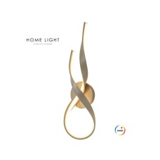HOME LIGHT Solea 137 LED zidna lampa Cappuccino