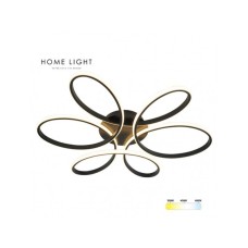 HOME LIGHT Solea 164 CCT LED plafonjera crna HOME LIGHT Solea 164 CCT LED plafonjera crna