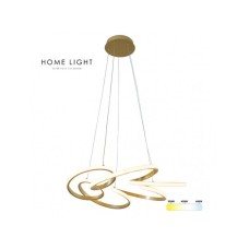HOME LIGHT Solea 165 LED luster zlatni HOME LIGHT Solea 165 LED luster zlatni
