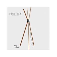 HOME LIGHT SOLEA 25 PODNA LAMPA 48W 3000K CRNA/DRVO DIMABILNA